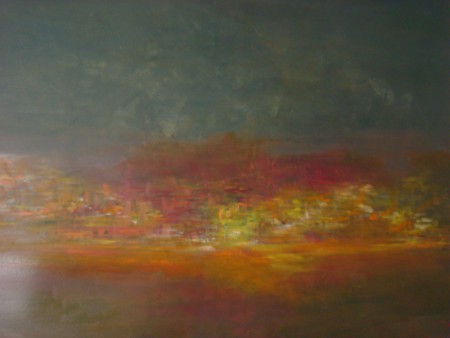 Oleo sobre tela 80 x 100 cm - colecção privada